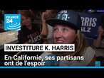 Investiture de Kamala Harris : ses partisans sont 