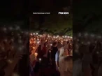 GONE GLOBAL: Canadian mourners break into the US national anthem during vigil for Charlie Kirk #news