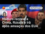 Maduro recorre a China, Rússia e Irã após ameaças de Trump e escala de crise com EUA | Sanches