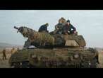 Ukrainische Soldaten loben deutschen Kampfpanzer Leopard 2