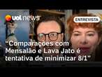 Comparações entre trama golpista de Bolsonaro e Mensalão e Lava Jato é incompatível, dizem analistas