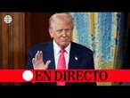 DIRECTO | Donald Trump comparece durante su visita al Departamento de Justicia