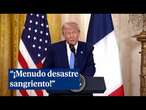 Trump: "Europa debe asumir los costes de una paz duradera en Ucrania"