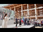 Si chiude l'Expo al Padiglione Italia, le torce olimpiche consegnate a Kostner e Caironi