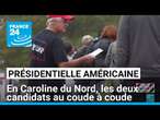 Présidentielle américaine : en Caroline du Nord, les deux candidats au coude à coude