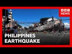 At least 32 dead after major earthquake hits southern Philippines | BBC News