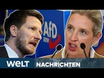DEUTSCHLAND: Mega-Machtkampf in AfD! Zoff um NRW-Liste! Weidel haut auf den Tisch I WELT STREAM