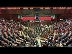 80 anni Costituente, standing ovation per Mattarella al termine del suo intervento alla Camera