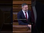Abascal, a Sánchez: "Las cucarachas le ganan en resiliencia y eso no las hace admirables"