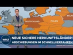 MIGRATION NACH DEUTSCHLAND: Neue sichere Herkunftsländer und mehr Abschiebungen geplant!