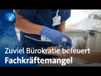 Fachkräftemangel wegen überbordender Bürokratie