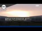 Lightning flashes over Texas as Tropical Storm Bertha approaches