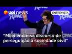 Milei está tentando salvar sua própria reputação após escândalo com criptomoedas, diz especialista