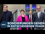 REGIERUNGSBILDUNG: Sondierungen zwischen Union und SPD gehen in entscheidende Phase