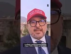 Sangiuliano con il cappellino rosso come Trump per le elezioni regionali in Campania