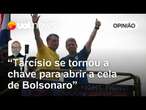 Tarcísio se tornou a única chave para abrir a cela que vai se fechar para Bolsonaro, analisa Josias