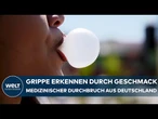 DEUTSCHLAND: Grippe erkennen durch Geschmack - Forscher entwickeln Kaugummi-Schnelltest