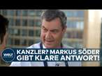 DEUTSCHLAND: Will Söder Kanzler werden? Klare Antwort im WELT-Interview mit Jan Philipp Burgard