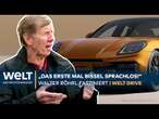 WALTER RÖHRL SPRACHLOS! NEUHEIT im Porsche Panamera - Testfahrt mit Tim Schrick | WELT DRIVE