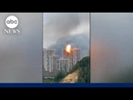 Ukraine strikes Moscow oil refinery amid large-scale drone attack