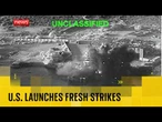 US launches fresh strikes on Iran - as Tehran issues oil warning