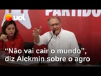 Alckmin minimiza efeito do tarifaço no agro: 'Não vai cair o mundo; café vai vender em outro lugar'