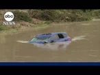 At least 4 dead as heavy rain washes cars off roads in San Antonio