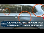 BERLIN UNTER BESCHUSS: Clan-Krieg eskaliert! Schüsse auf Remmo-Auto am helllichten Tag!