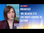 Government 'agree and support' with the Royal Family, says education secretary
