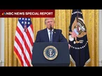 Watch full Trump speech on White House declassification of election documents