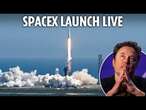 LIVE: Elon Musk’s SpaceX launches newest batch of Starlink satellites