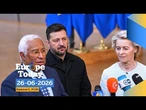 L'UE débloque 3 mds € pour l'Ukraine, pourparlers USA-Iran fragiles