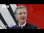 Gavin Newsom on why Democrats got 'crushed' by President Trump | BBC News