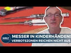 MIGRATION IN DEUTSCHLAND: Messer als Statussymbol | Berliner „Arche“-Gründerv fordert Verbot!