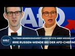 DEUTSCHLAND: "Extrem bemerkenswert! Dann setzte aber Weidel an!" Irre Russen-Wende bei AfD-Chefin!