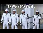 LIVE: Crew-8 astronauts say farewell to ISS before return to Earth