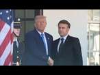 Emmanuel Macron et Donald Trump se sont entretenus à la Maison Blanche • FRANCE 24