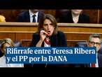 Rifirrafe entre Teresa Ribera y el PP por la DANA: 