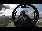 Frecce Tricolori sorvolano Roma per la Festa della Repubblica, il video dalla cabina di pilotaggio