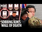 Kim Jong-un SOBS in front of WALL of soldiers killed in Putin’s Ukraine slaughter