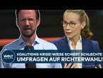KOALITIONS-KRISE: SPD schiebt schlechte Umfragewerte auf die Richterwahl! – „Hat vieles überlagert“