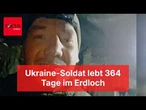Hinter feindlichen Linien gefilmt: Ukraine-Soldat lebt 364 Tage in Erdloch und tötet 23 Russen