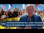 UNGARN: Orbáns Regierung will "Pride" Veranstaltung in Budapest verhindern! Ein "Sicherheits-Risiko"