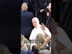 Pope Leo meets Antonio Banderas during an event celebrating Spanish culture and art