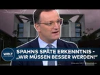 KANZLER-CHAOS? Überraschende Selbstkritik - Spahn räumt Fehler in Kommunikation und Koalition ein