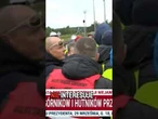 Sławków: Górnicy protestują przeciwko brutalności policji!