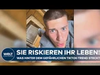 LEBENSGEFÄHRLICHER TIKTOK-TREND: „Hanging Around“ – Jugendliche filmen riskante Mutproben für Likes