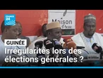 Élections générales en Guinée : plusieurs partis politiques rejettent les résultats