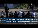 FLÜCHTLINGSSCHUTZ IN GEFAHR? 9 EU-Länder fordern gelockerte Regeln für Abschiebung von Straftätern!