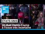 Présidentielle américaine : un duel Harris/Trump à l'issue très incertaine • FRANCE 24